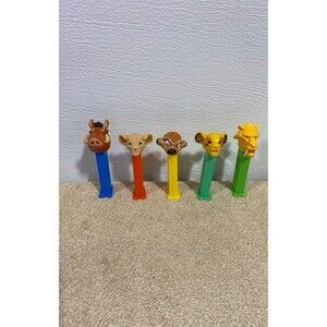 Lot of 5 Lion King Pez Dispensers